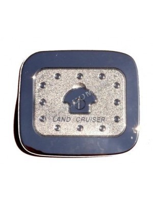 Накладка на лючок бензобака Land Cruiser 100